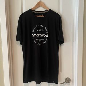 Men’s Smartwool Logo T-Shirt - Merino Sport 150